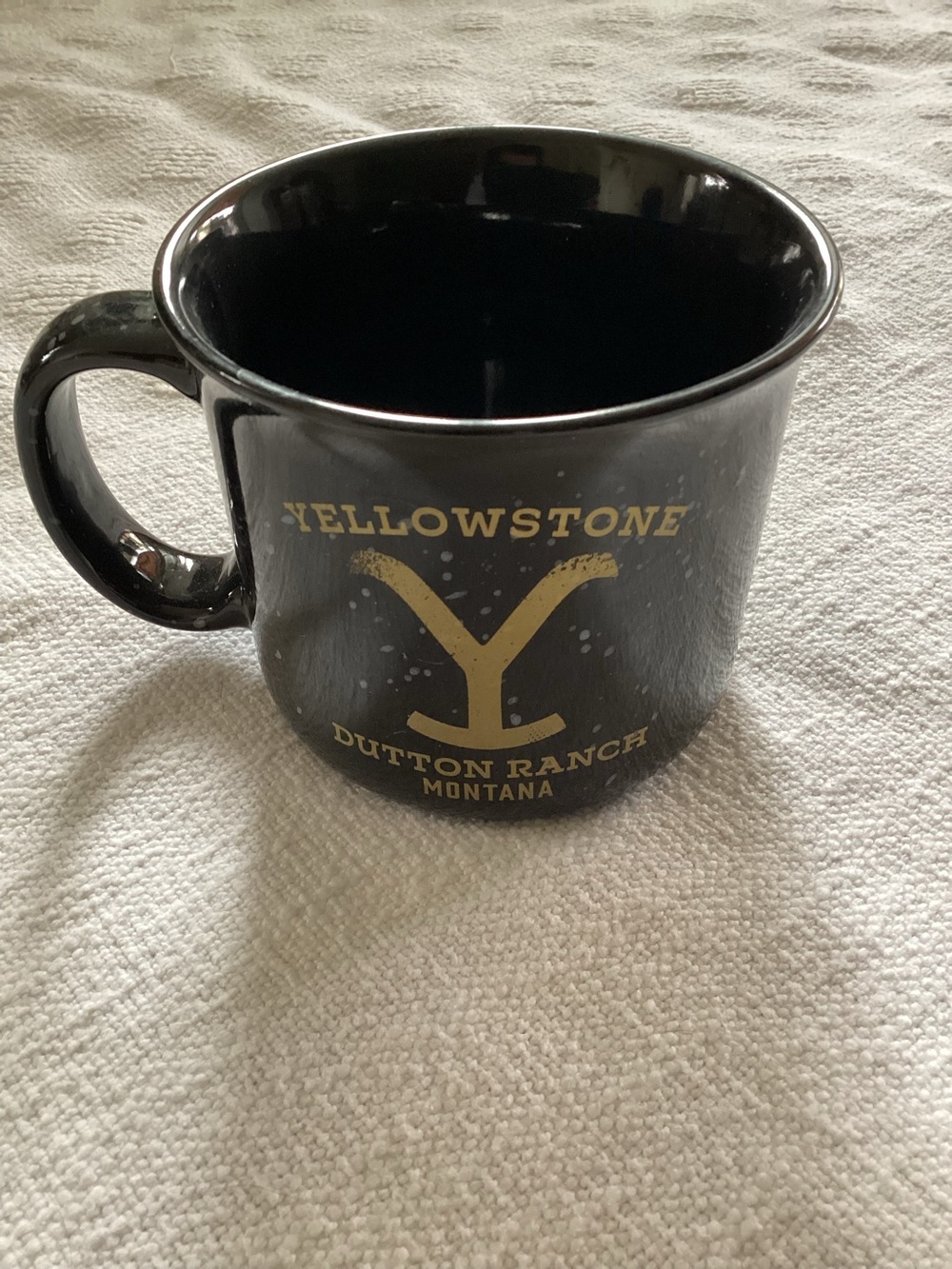 ZAC Mug Yellowstone DuttonRanch Protect This Family Black Coffee  16 oz